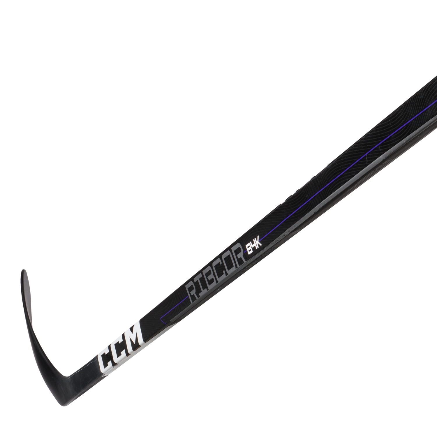 CCM Ribcor 84K Hockey Stick with low kickpoint and square shaft geometry.