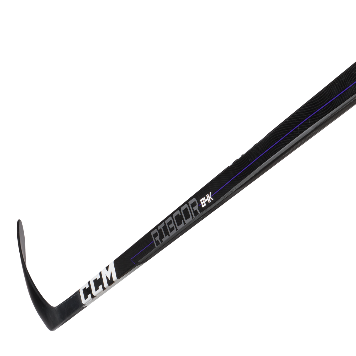 CCM Ribcor 84K Hockey Stick with low kickpoint and square shaft geometry.