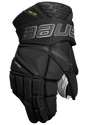 Bauer Vapor Hyperlite Hockey Gloves, lightweight protection, DC Tech foam, molded Shocklite plate, improved durability, DuraCONNEKT palm, NANOSENSE liner.