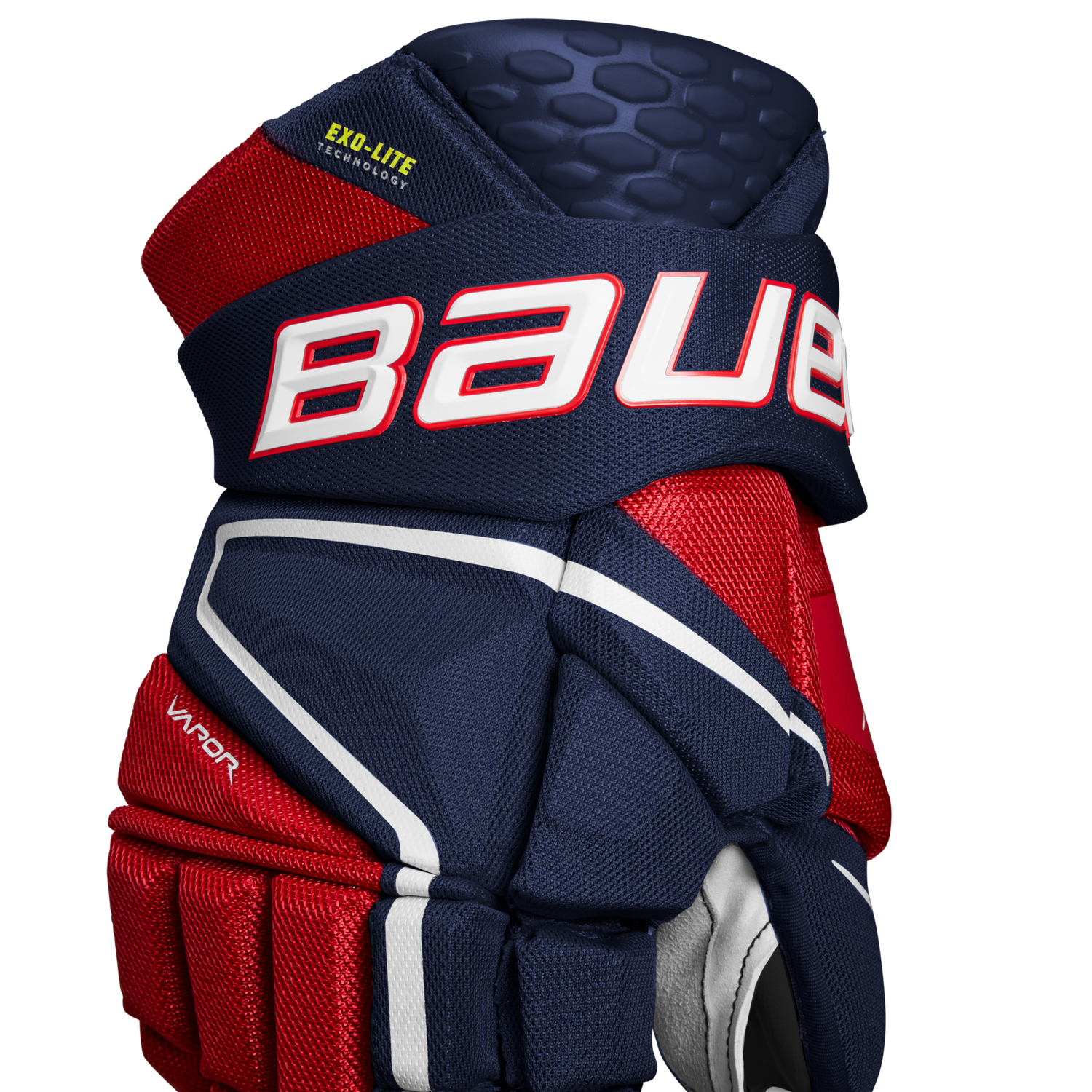 Bauer Vapor Hyperlite Hockey Gloves featuring lightweight design and advanced protection.