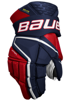 Bauer Vapor Hyperlite Hockey Gloves featuring lightweight design and advanced protection.