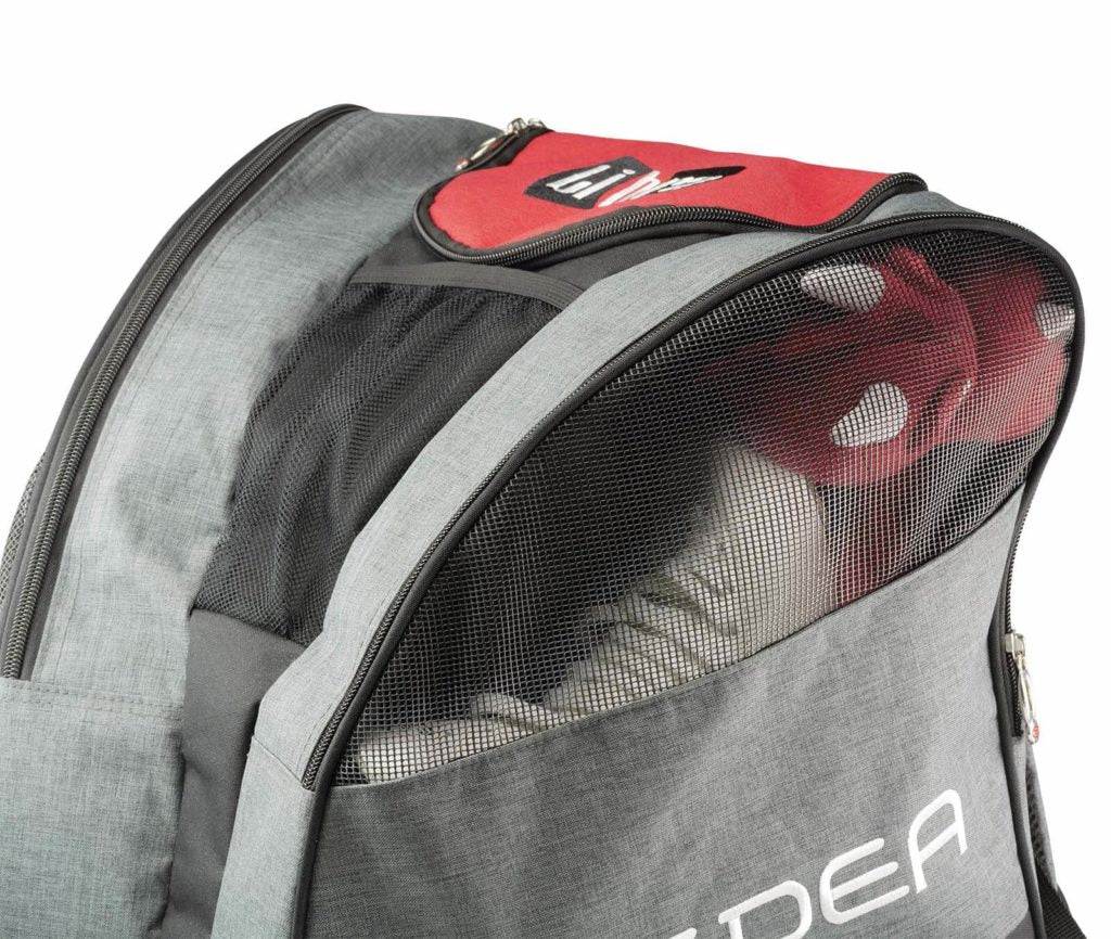 Edea Libra Skate Backpack with vented pockets and durable design.