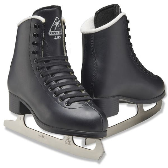 jackson finesse js452 figure skate boots black