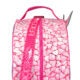 Edea Kitten Skate Bag with pink design, adjustable strap, and multiple pockets.