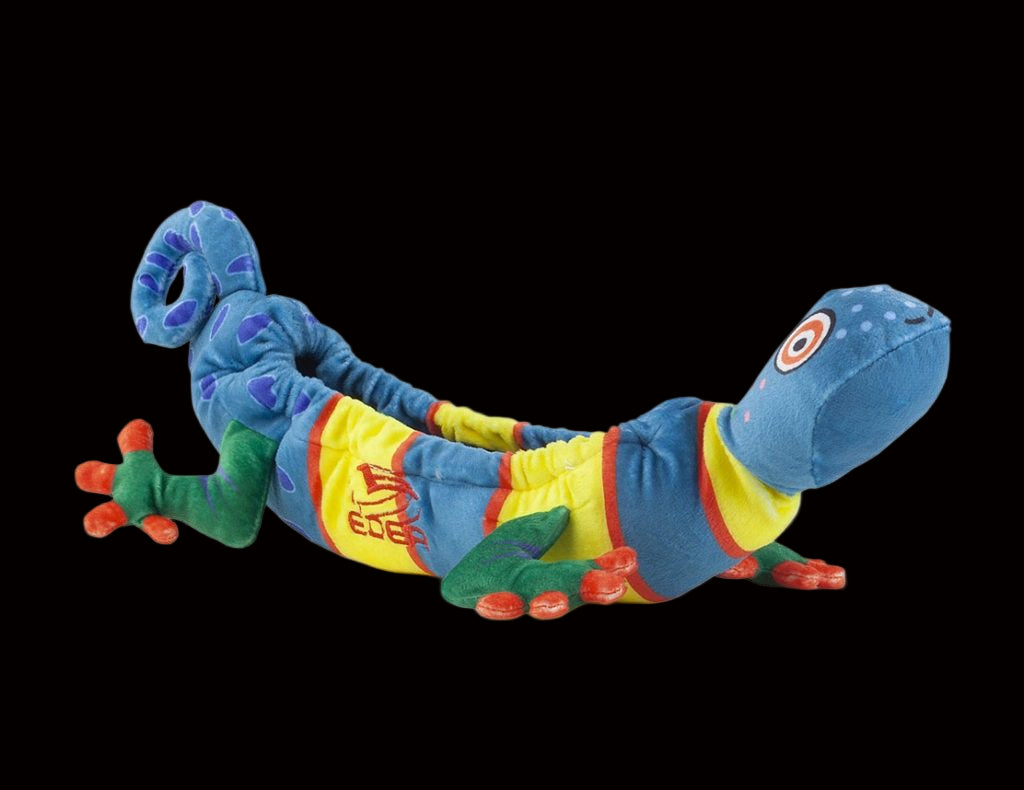 Edea Maxi Blade Buddies skate guard in colorful gecko design.