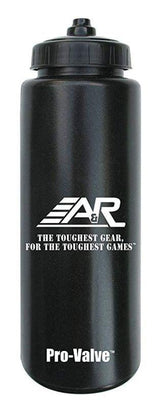 32 oz A&R Pro Valve Drink/Water Bottle with spill-proof valve and fluid level indicator.