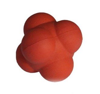 3.5-inch reaction ball with 6 bumps made of dense rubber for durability.