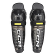 CCM Tack AS-580 Shin Guards with anatomical shield design for protection and comfort.