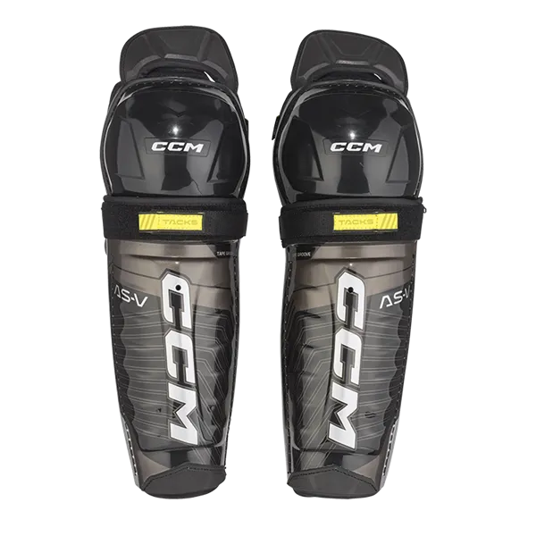 CCM Tacks AS-V Shin Guards - SALE! Save £20 - Advanced Protection with Superior Mobility