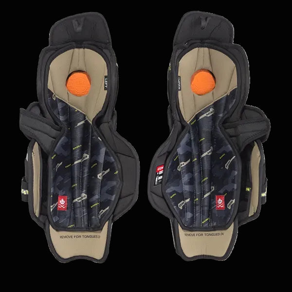 CCM AS-V shin guards/leg pads 
