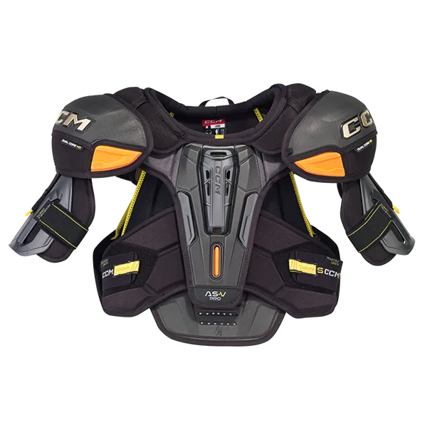 CCM Shoulder Pads Tacks AS-V Pro with anatomical shield design for elite protection and mobility.