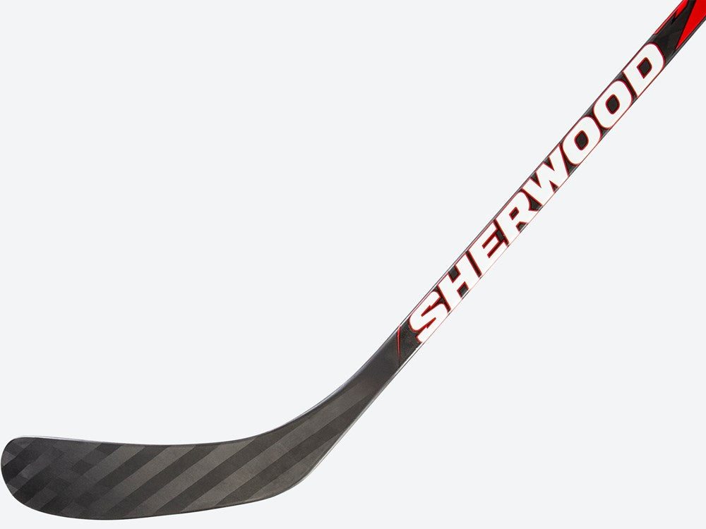 Sherwood Stick Playrite hockey stick for young players with a new shaft design.