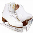 Jackson Artiste JS1790 Figure Skates with chrome blades and memory foam padding.