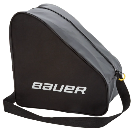 Bauer Skate Bag with adjustable strap and roomy design for skates up to size 12.