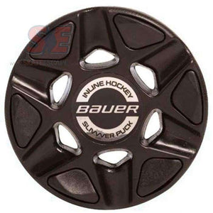 Bauer Slivver Inline Hockey Puck, official IIHF championship puck.