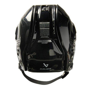 Bauer Re-Akt 85 Helmet, black, rear view.