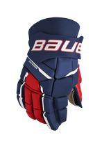 Bauer Supreme M3 Gloves for developing hockey players with anatomical fit.