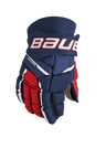 Bauer Supreme M3 Gloves for developing hockey players with anatomical fit.
