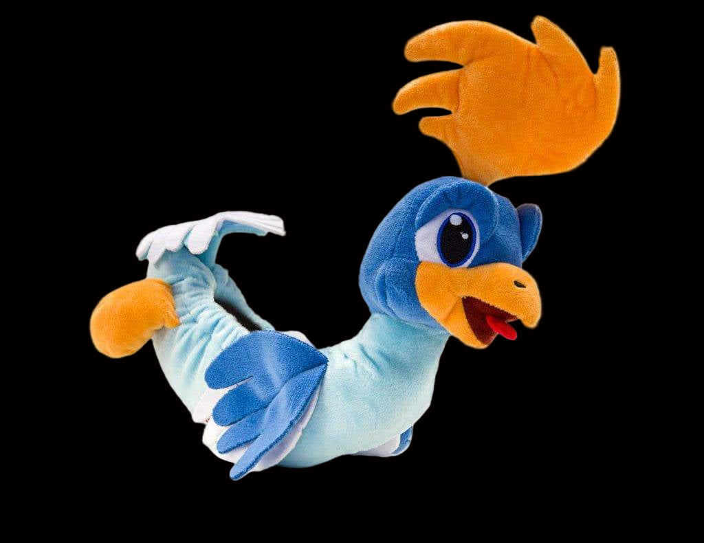 Edea Maxi Blade Buddies in blue bird design for skate blade protection.