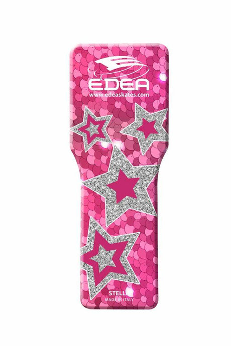 Edea Spinner for ice skating practice, pink design with stars.