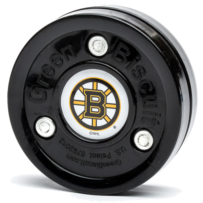 Green Biscuit NHL off-ice training hockey puck.