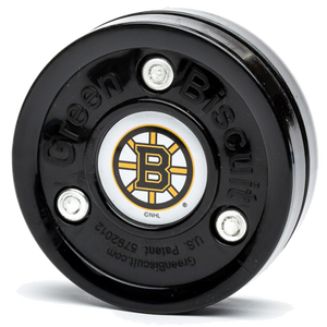 Green Biscuit NHL off-ice training hockey puck.