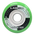 Green Labeda Shooter Outdoor wheel designed for intermediate players, offers speed, grip, suitable for various surfaces.