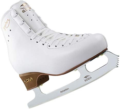 edea overture figure ice skates fitted with rotation blade