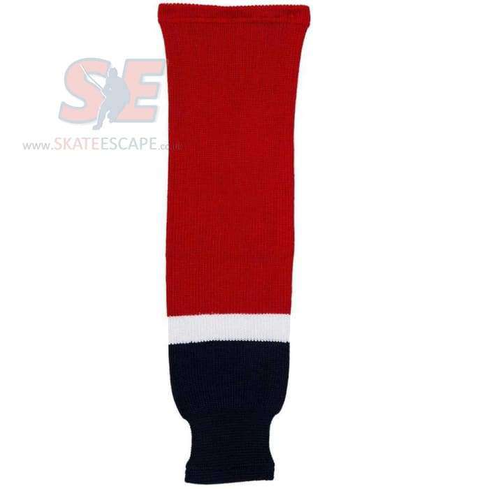 Load image into Gallery viewer, knitted hockey socks - washington capitals
