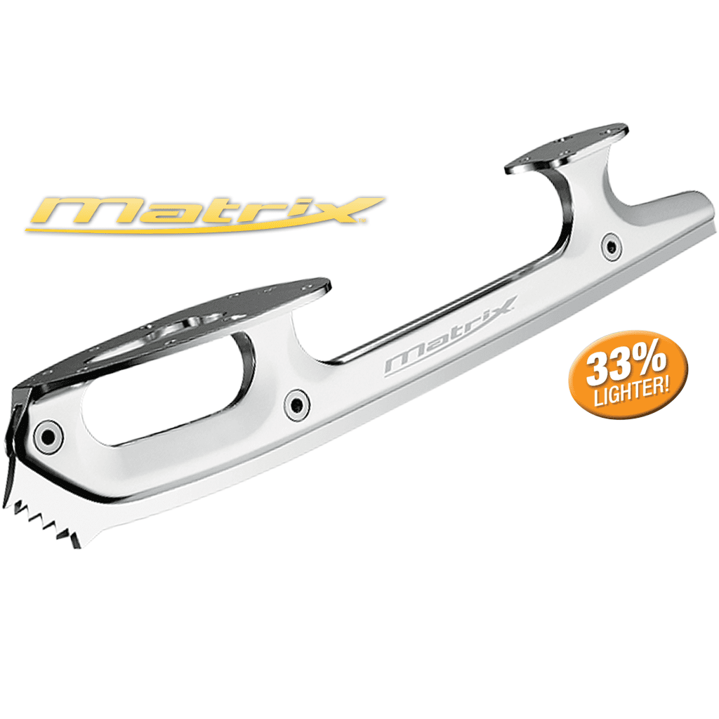 Matrix Legacy Blade, 33% lighter stainless steel skate blade with enhanced edge control.
