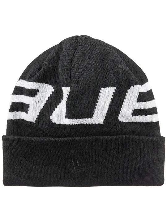 Bauer New Era Rib Knit Beanie Hat with cuffed design and bold logo.